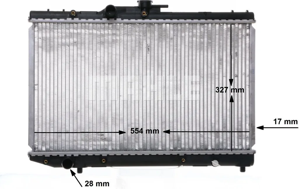 Radiateur moteur MAHLE CR 768 000S pour TOYOTA STARLET EP91 Essence