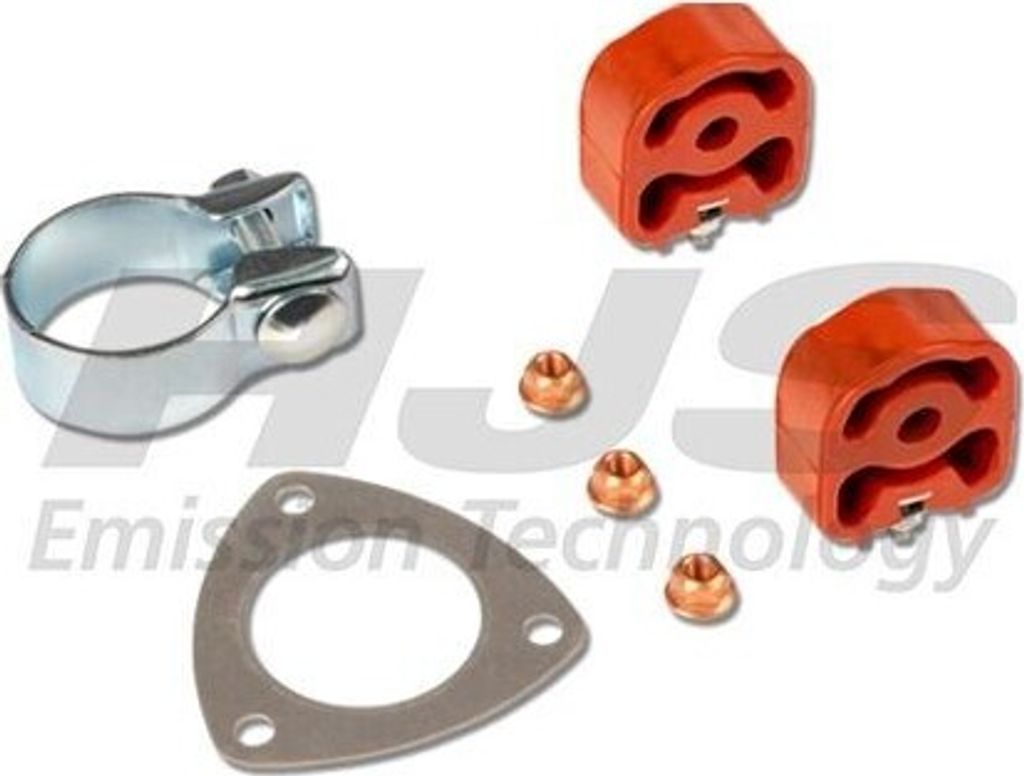 HJS Montagesatz Abgasrohr Montagesatz Abgasanlage 82 14 9094 Vorne für OPEL Meriva B (S10)