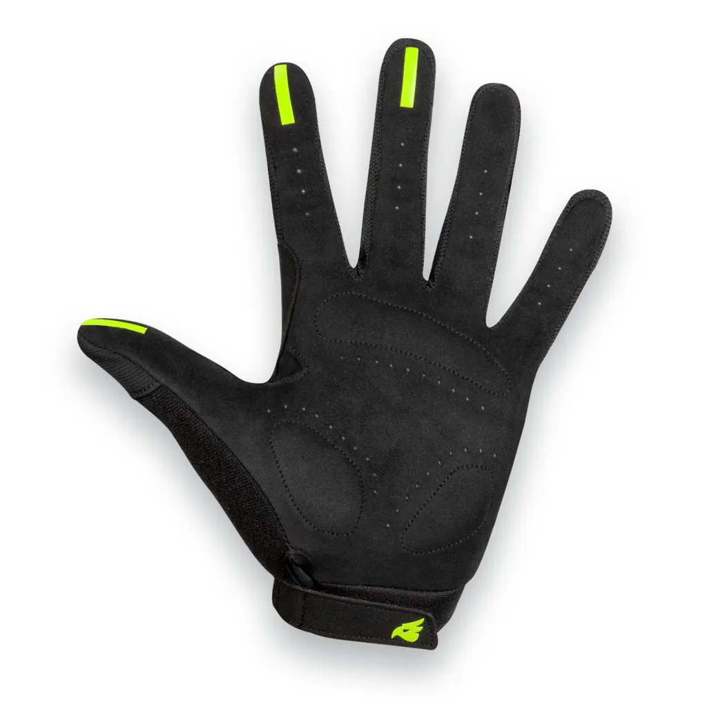 Gants Bluegrass React Noir XL - Gants VTT Performance avec Paume Fine