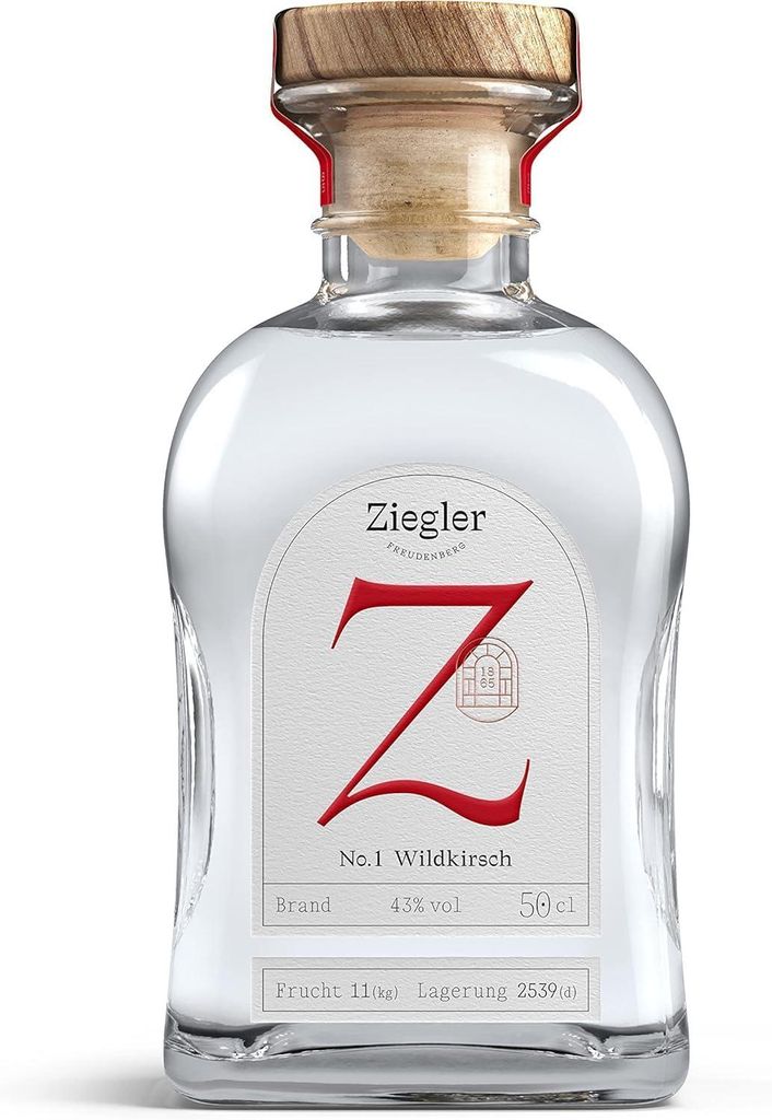 Ziegler Nr.1 Acquavite di ciliegie selvatiche 43% vol. Immagine del prodotto 