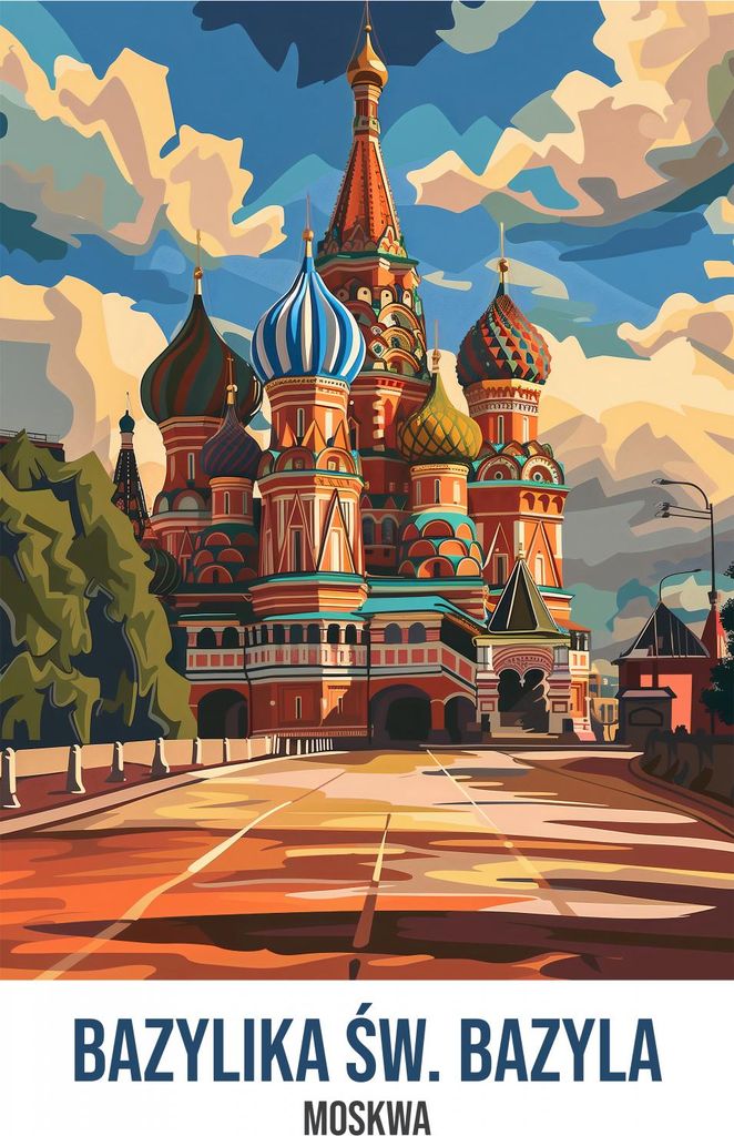 Plakat 68x98cm Basiliuskathedrale