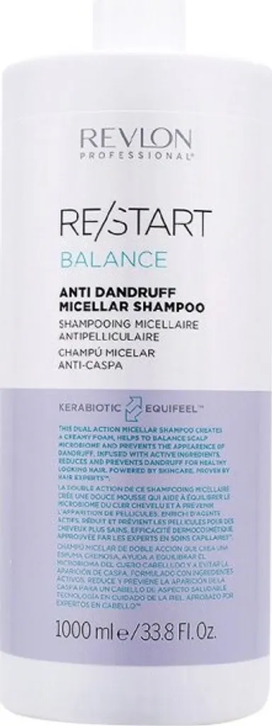 Shampoo Antiforfora Professionale Revlon Restart Balance 1L - Shop Online - 5