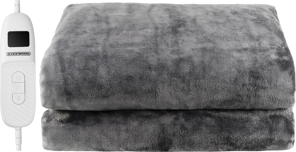 Coperta Termica Steinborg 180x130 | 160W Potenza e Timer Sicurezza - 14
