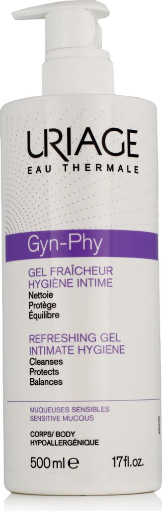 Uriage Gyn-Phy Verfrissende Gel voor Intieme Verzorging, Productafbeelding 