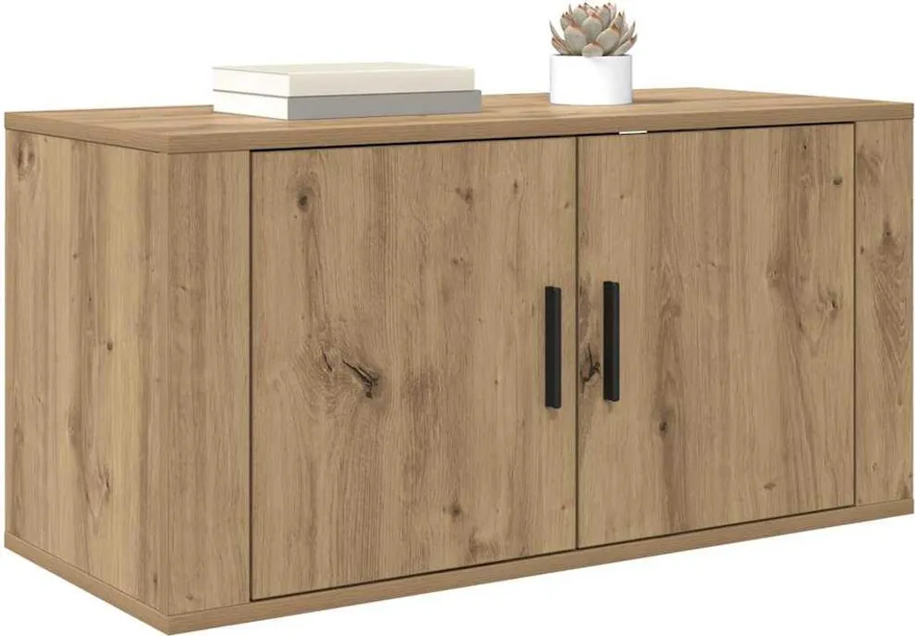 SYFAX™ Mobile TV 80 cm Rovere Artigianale: Soluzione Parete Moderna