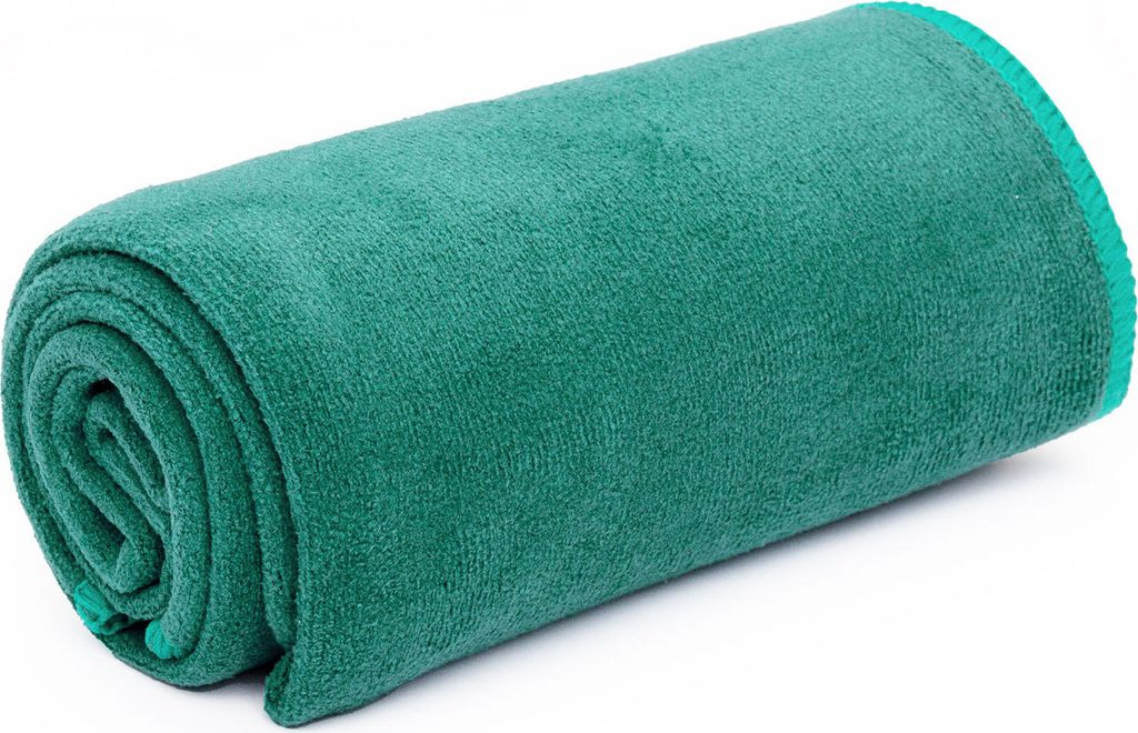 Yogamattenauflage FLOW Towel L petrol Produktbild 