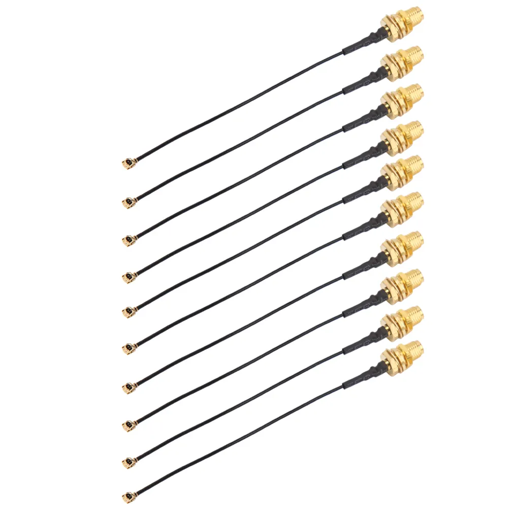 Cavo di estensione da SMA a IPX (U.FL) Cavo di estensione da IPEX a SMA-K a alimentazione antenna Cavo di alimentazione antenna 10 cm da SMA a IPX (U.FL)