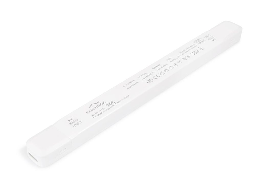 KOLORENO LED Transformator Eaglerise - 24V, 60W, 2.5A, IP20 Produktbild 