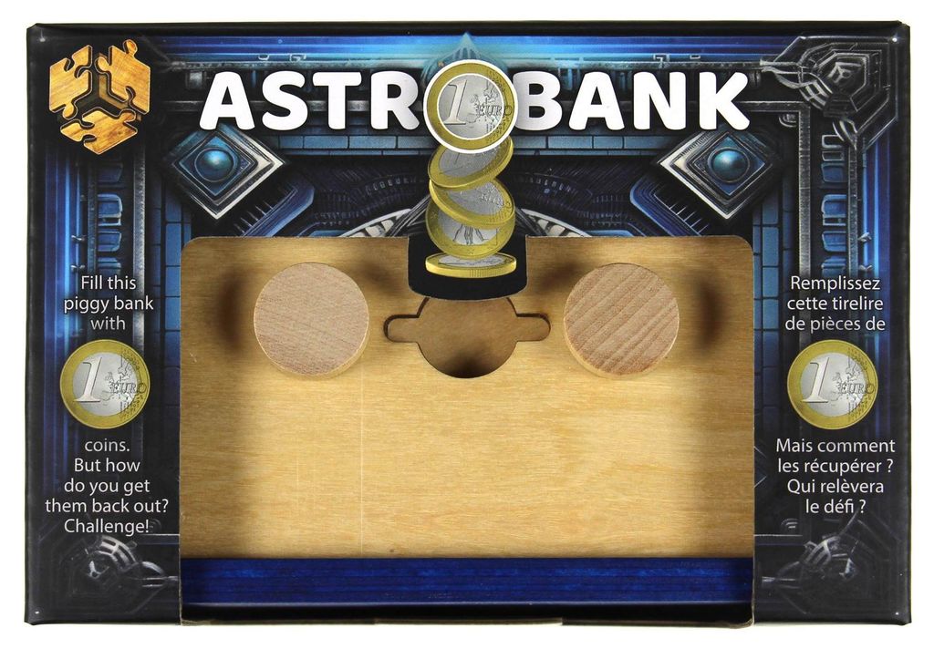Łamigłówka Escape Box Astro Bank Secret poziom trudności Zdjęcie produktu 