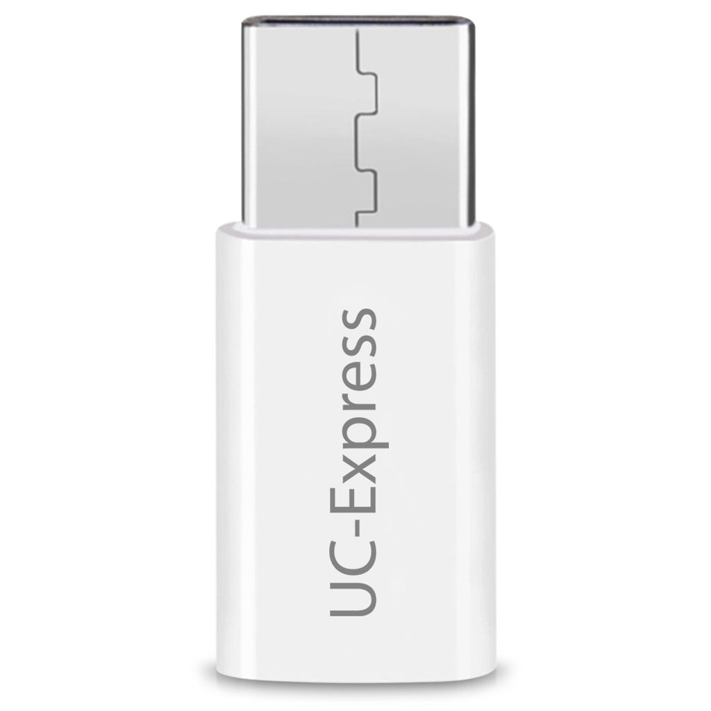 Micro USB Adapter auf USB C Typ C Stecker wandelt USB 2.0 Produktbild 