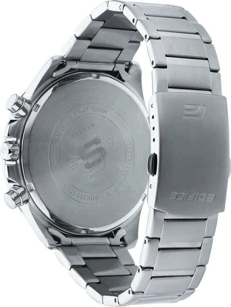 Montre Casio Edifice EFV-620D-2AVUEF en acier argenté pour homme