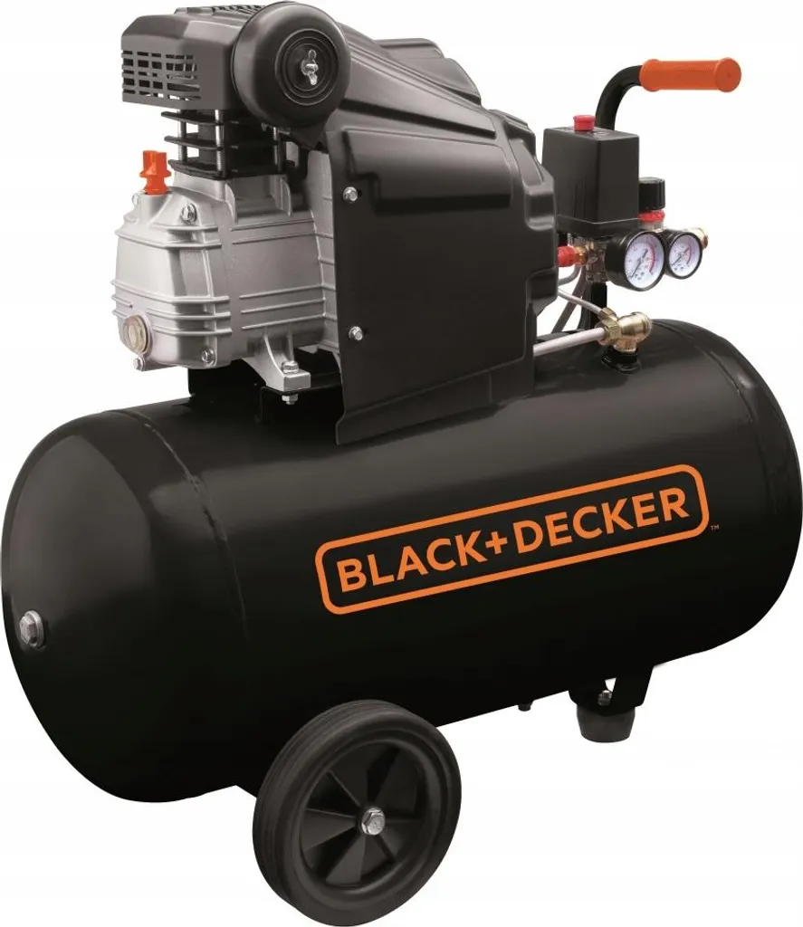 Compresseur d'huile 50L Black+Decker idéal pour Atelier et Peinture