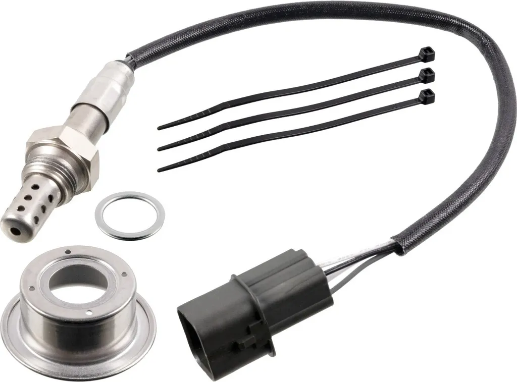Capteur d'Oxygène Chauffé 250mm FEBI 179570 pour Moteur Hyundai i10 IA