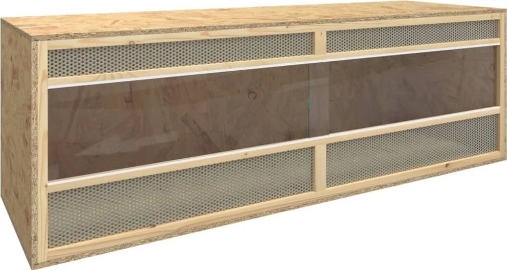 The Living Store Terrarium Holzwerkstoff 144x46x48 cm