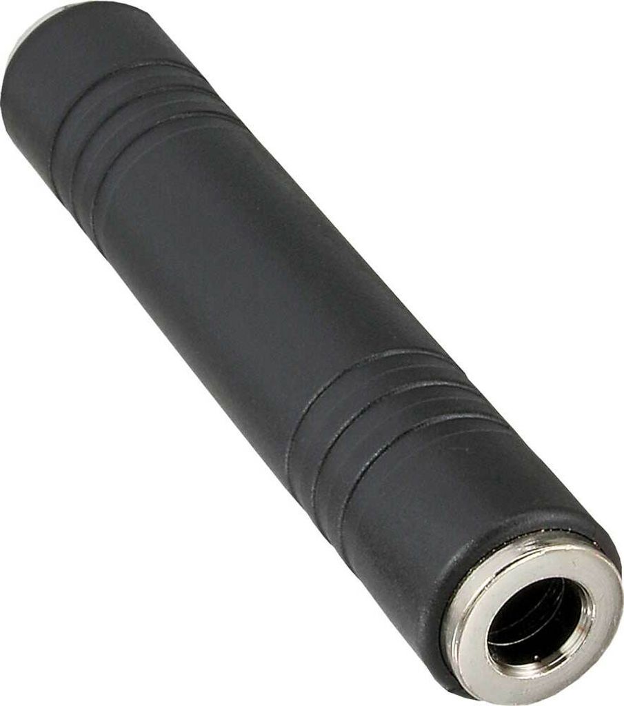 InLine® adaptateur audio, 6,3mm jack femelle / femelle, Image du produit 
