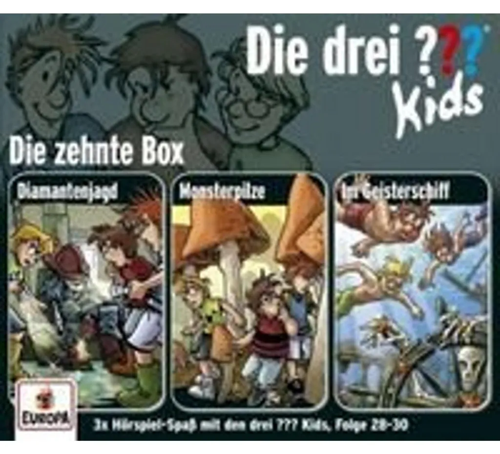 Histoires audio Coffret 10/3 Les Trois ??? Kids épisodes 28 à 30