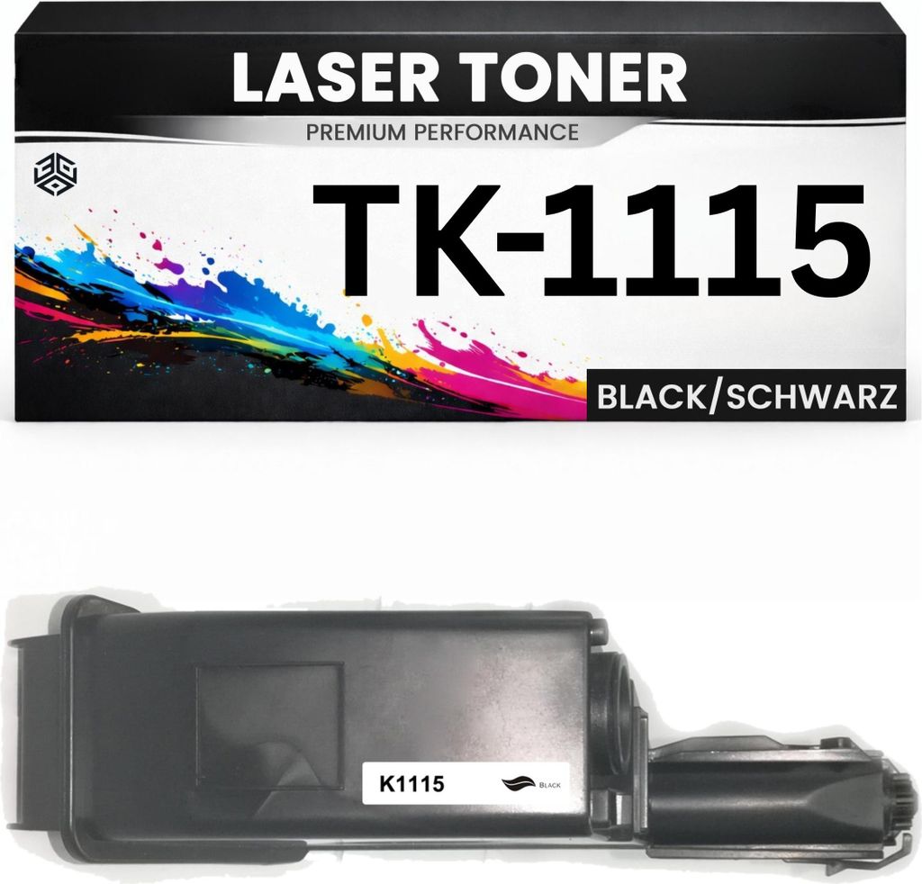 Toner TK-1115 für Kyocera Schwarz TK1115 hochwertige Alternative für Kyocera FS-1041, FS-1220MFP, FS-1320MFP