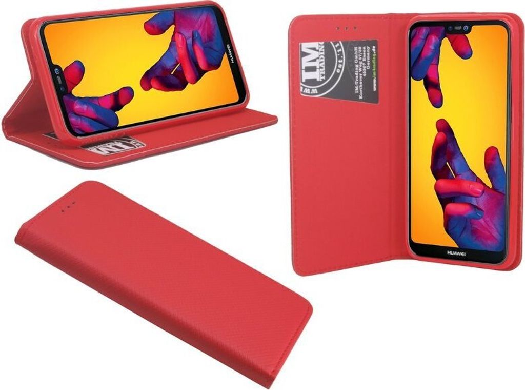 Huawei P20 Lite Handyhülle Tasche Flip Case Smartphone Produktbild 