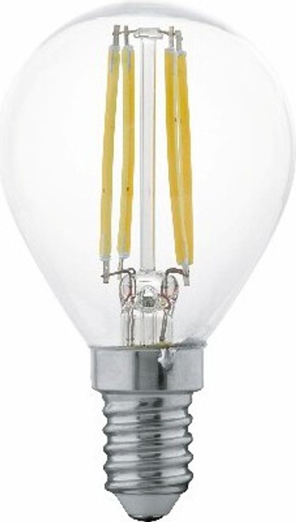 LightMe LED Filament Leuchtmittel Tropfen 4W = 35W E14 klar Produktbild 