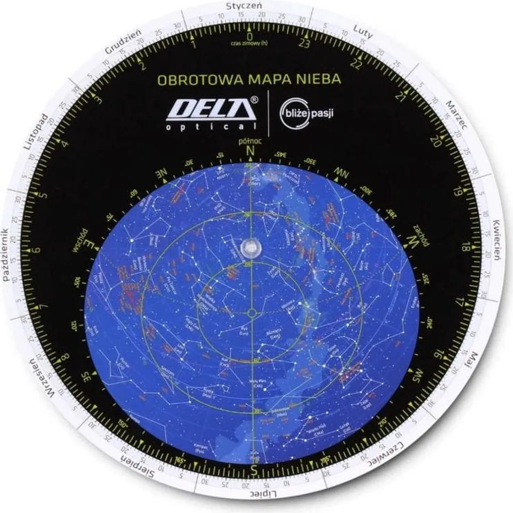 Identifiez les étoiles facilement avec la carte céleste Delta Optical
