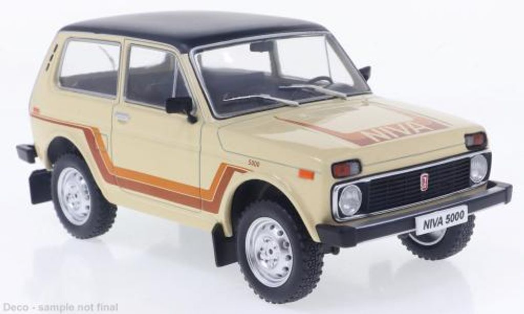 White Box 1:24 Lada Niva 5000 (1980) - beige/Dekor Produktbild 