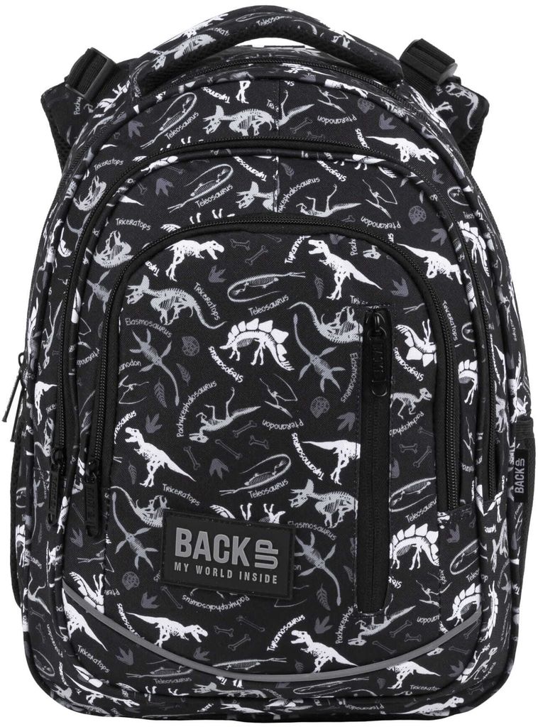 BackUp Jugendrucksack Klasse I-IV Dinosaurier wächst mit Produktbild 