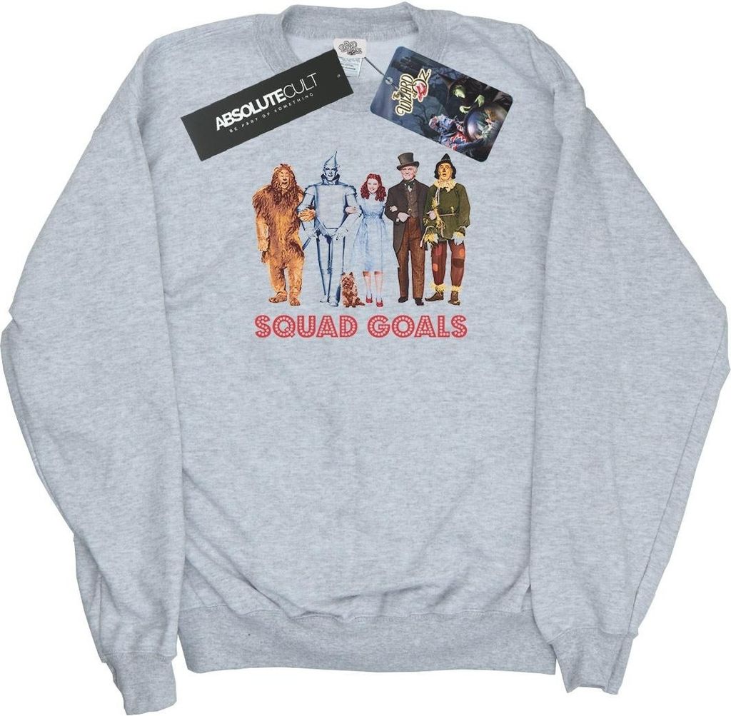 The Wizard Of Oz - "Squad Goals" Sweatshirt für Herren BI48621 (XL) (Grau)