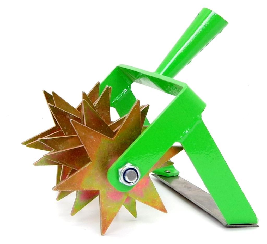 Sternfräse Krümler Bodenkrümler Rollhacke Jätemesser BR: 20cm 6-Star TMX