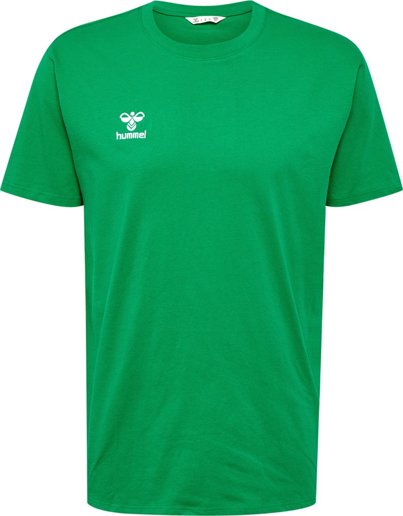 hummel T-Shirt Rundhalsausschnitt gesticktes Logo Regular fit Größe: L