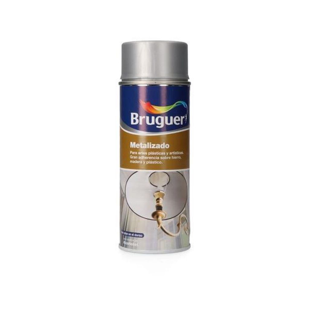 Bruguer Sprühfarbe 5198002 Silber Metallic 400 ml