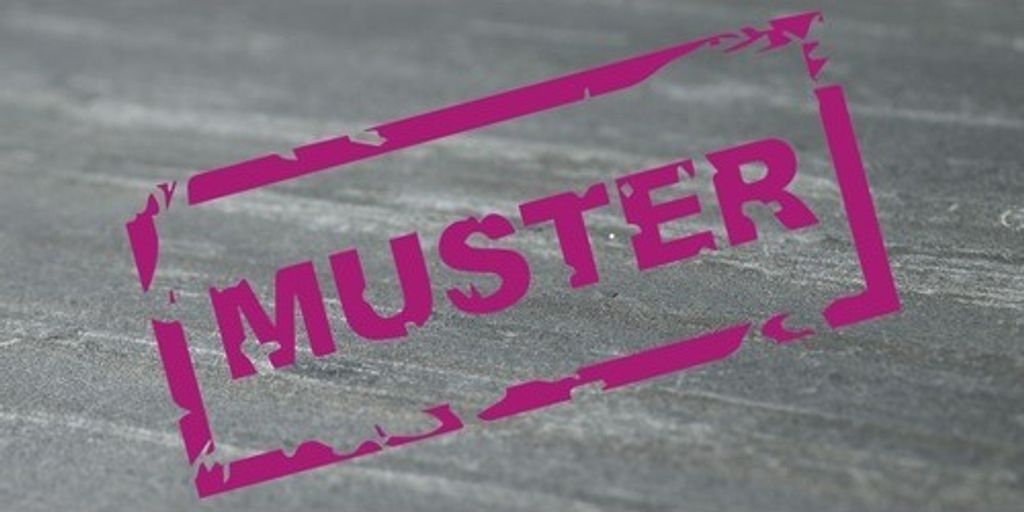 Muster zu Schieferplatte D-Black in halber DIN A 4 Größe