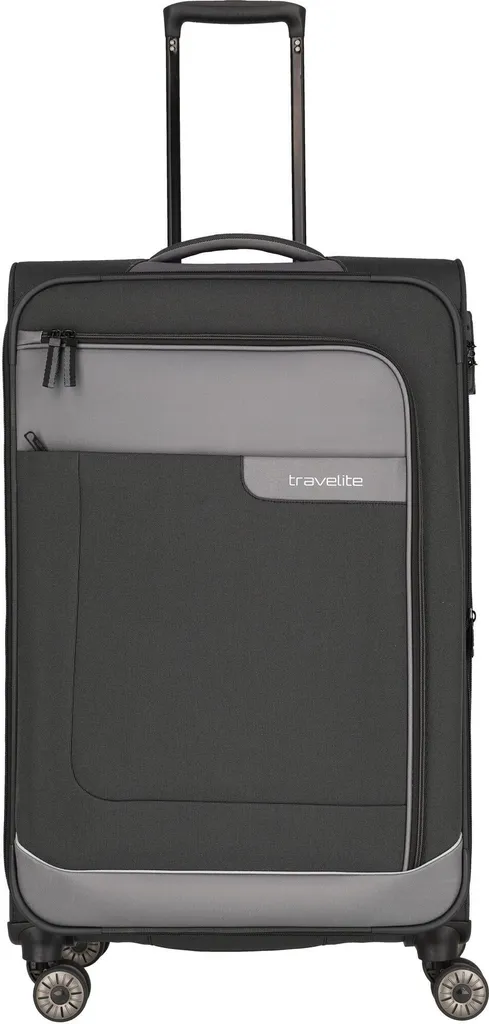 Trolley Ecosostenibile travelite VIIA 4W Slate Grigio - Leggero