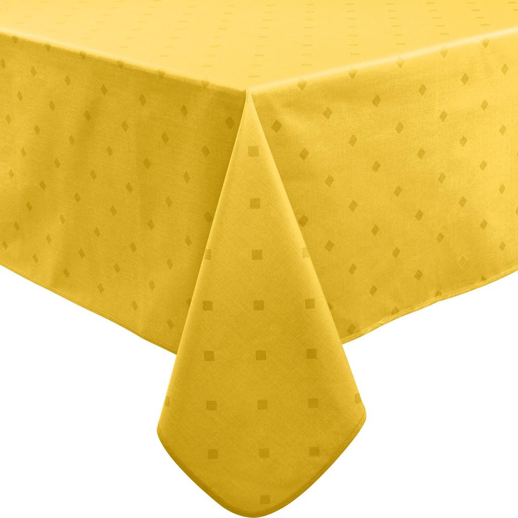 Erwin Müller Tischdecke Neuss" gelb 110x140 cm"