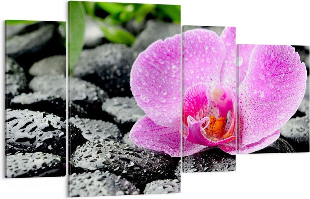 Bild auf Leinwand - Leinwandbild - Asien bambus schönheit kultur - 120x70cm - Wand Bild - Wanddeko - Leinwanddruck - Bilder - Kunstdruck - Wanddek...