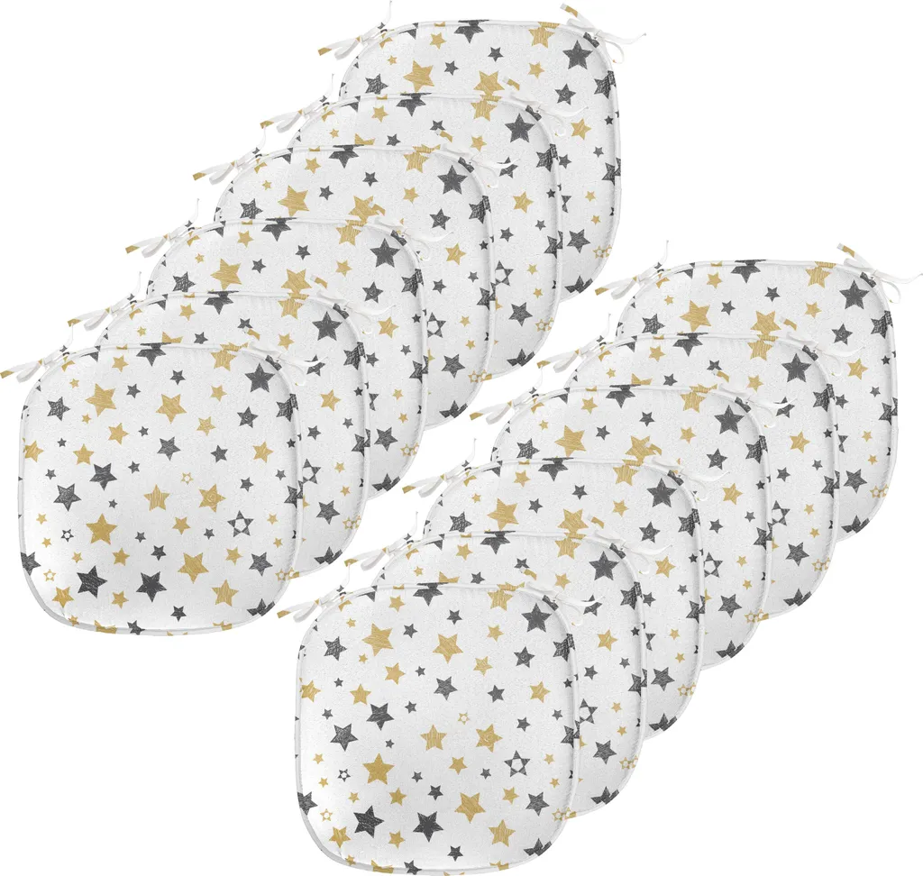Set 12 Cuscini Coprisedia Cucina Impermeabili 40x40 ABAKUHAUS Galaxy