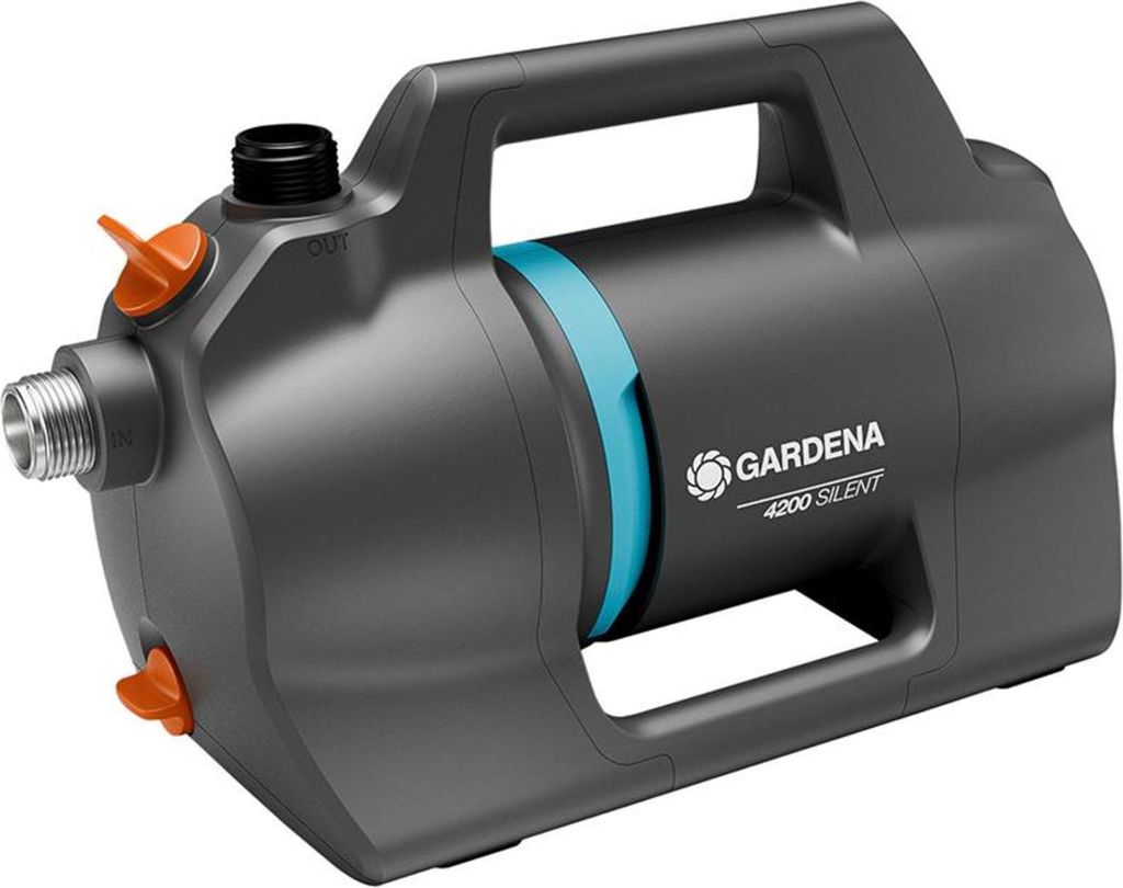 Gardena Gartenpumpe 4200 Silent max. Fördermenge 4.200 l/h, 600 Watt