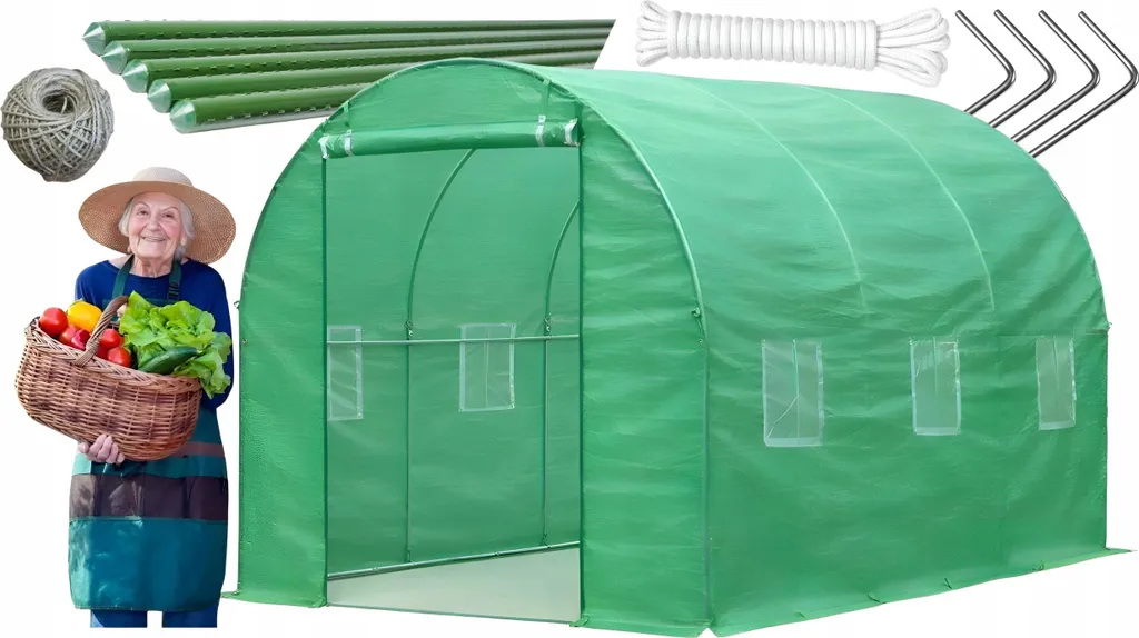 Serra a Tunnel Ekspand 2x3m Premium | Orto Protetto Tutto l'Anno