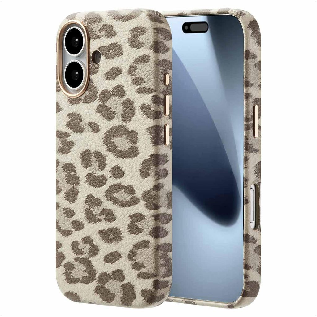 Housse arrière Selencia Sabi Panther Print avec MagSafe Image du produit 