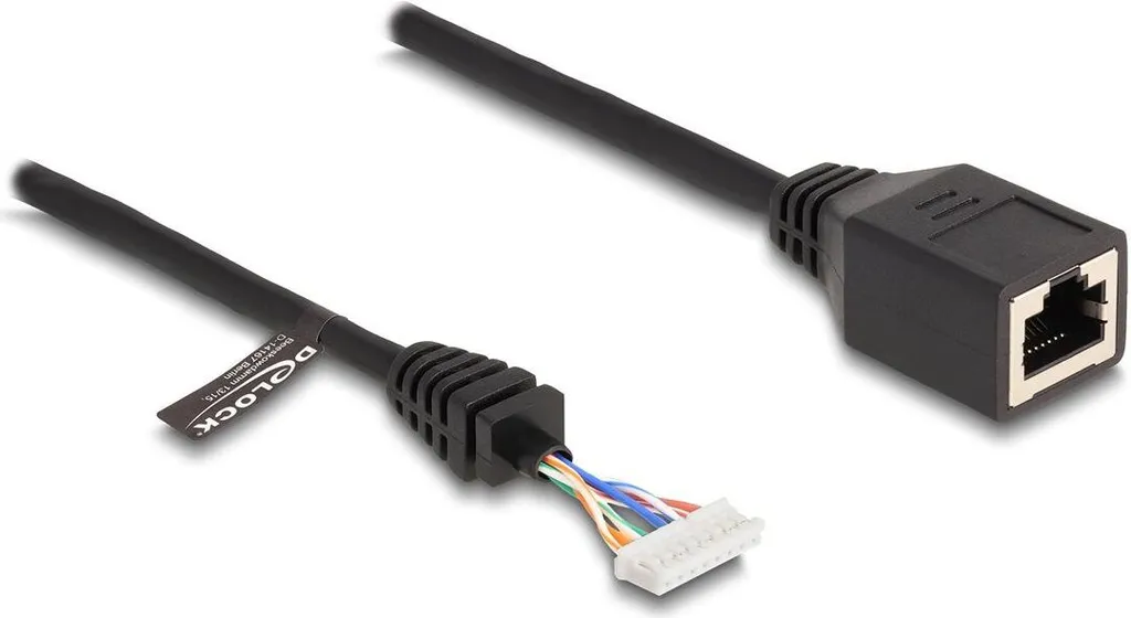 Câble Extension RJ45 pour Boîtier avec Prise Interne 8 Pin Pas 2mm
