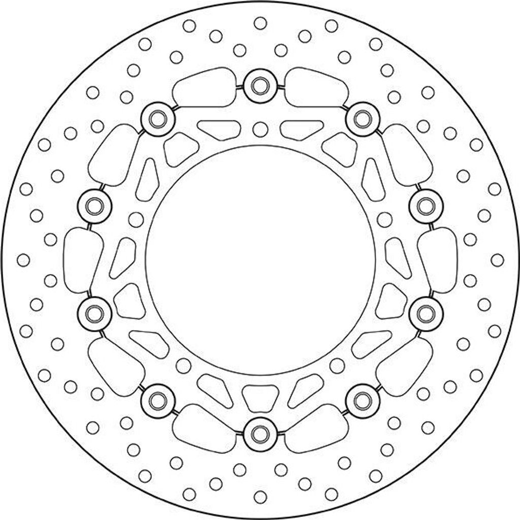 BREMBO Serie Oro Bremsscheibe 298mm 78B40831