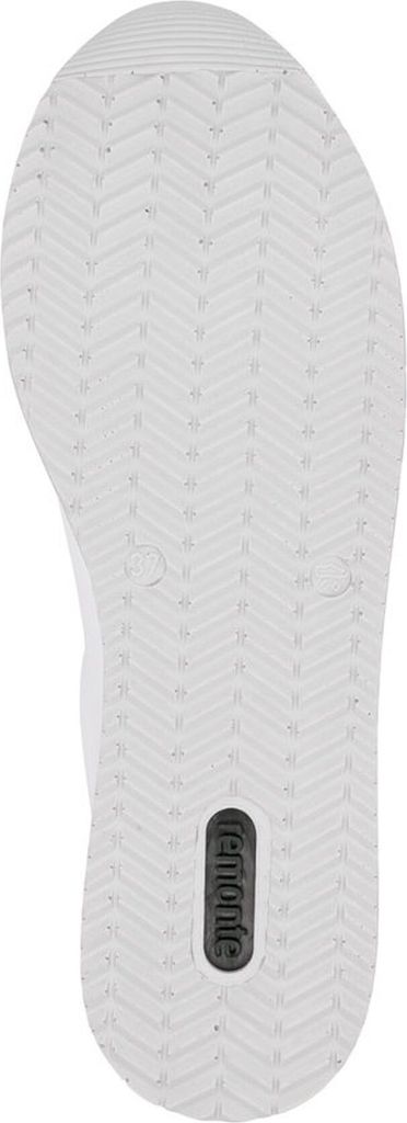 Remonte Damen Sneaker mit Plateausohle in Weite G & Reißverschluss D1302, Größe:40 EU, Farbe:Weiß