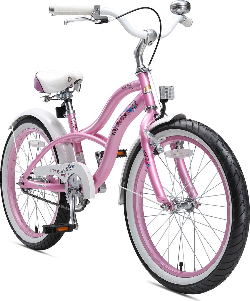 Bikestar Cruiser Kinderfahrrad 20 Zoll - Pink Produktbild 