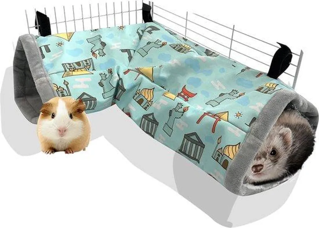 Dodo cochon d'Inde : couverture et hamac polaire pour cage intérieure