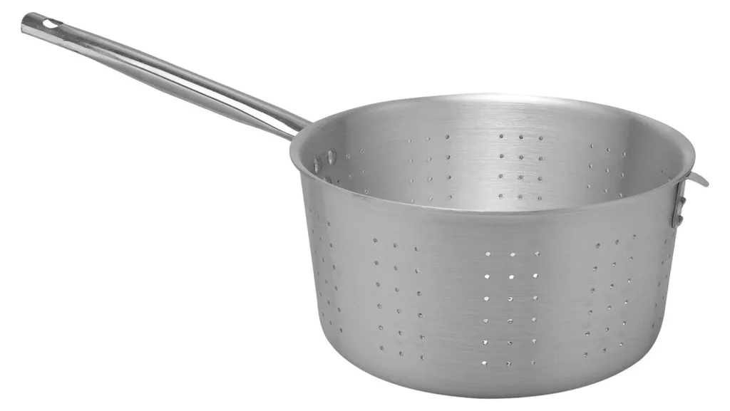 Pardini Omnia Passoire Conique en Aluminium Gris avec Poignée, Ø 26 cm