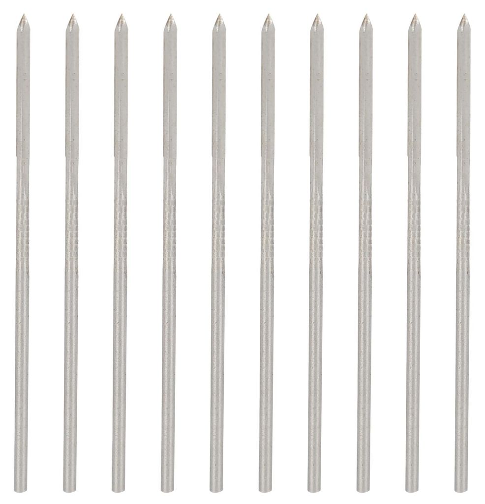 10 Stück Schnellarbeitsstahl-Maschinenreibahlen Spannreibahle Lochschneidwerkzeug (1,3 mm)