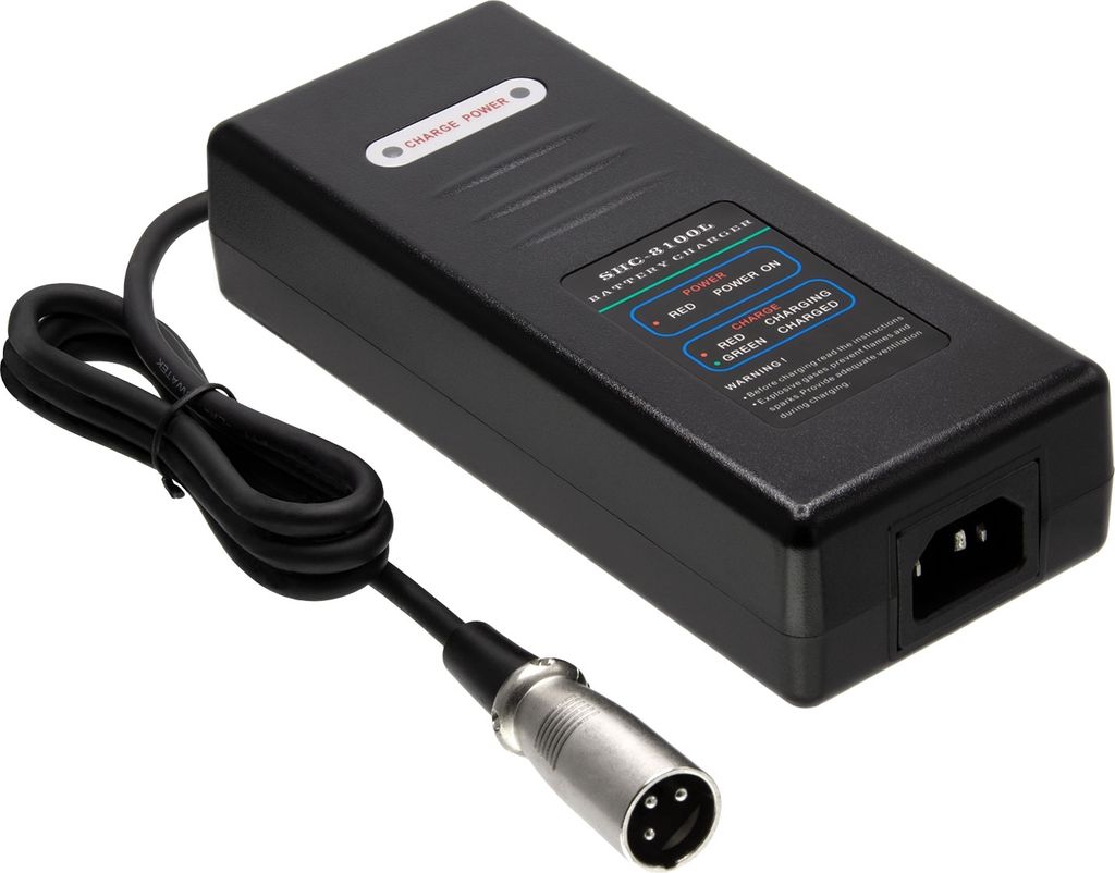 Ladegerät für Maratron und Prophete SideClick Akkus 36V / 2A (XLR 3-polig)