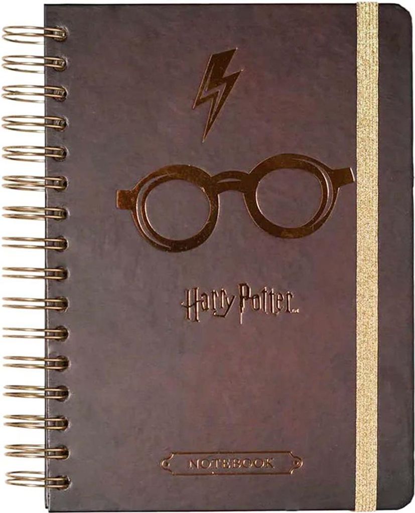 Lined notebook a5 cover bullet harry potter