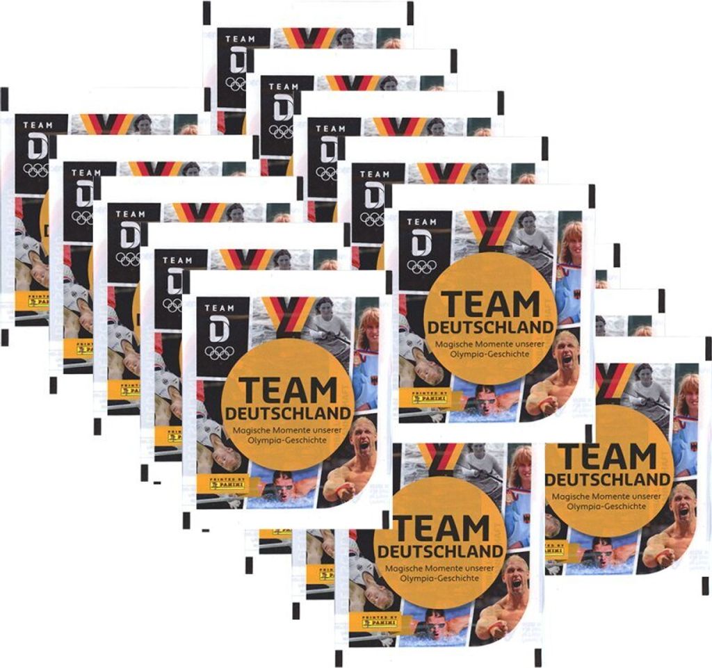 Team Deutschland Olympia Teil 1 - Sammelsticker - 20 Tüten