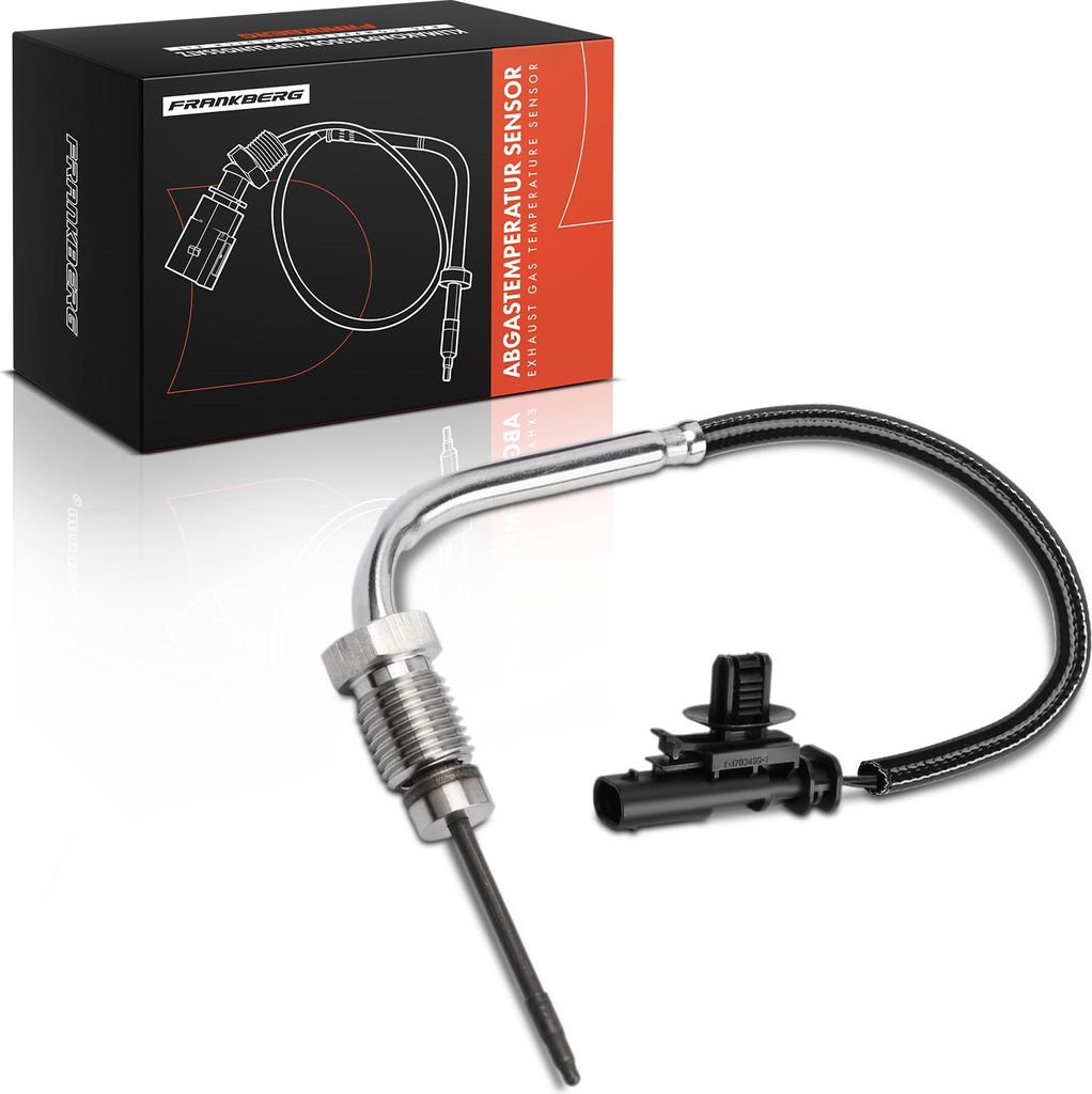 Frankberg 1x Abgastemperatursensor für Fiat Doblo Punto Evo Qubo Tipo Kombi Alfa Romeo Mito