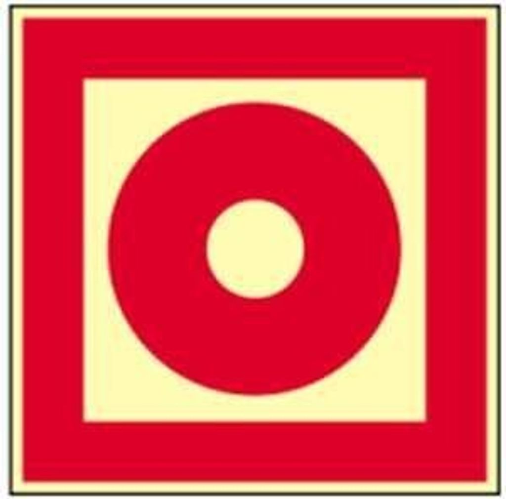 Dreifke Schild Brandmelder HIGHLIGHT langnachleuchtend gemäß ASRA1.3 BGVA8, ...